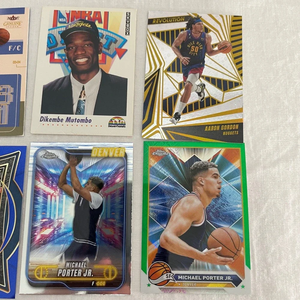 Denver Nuggets Panini Topps Basketball Card Lot Jokic Westbrook RC Rookies